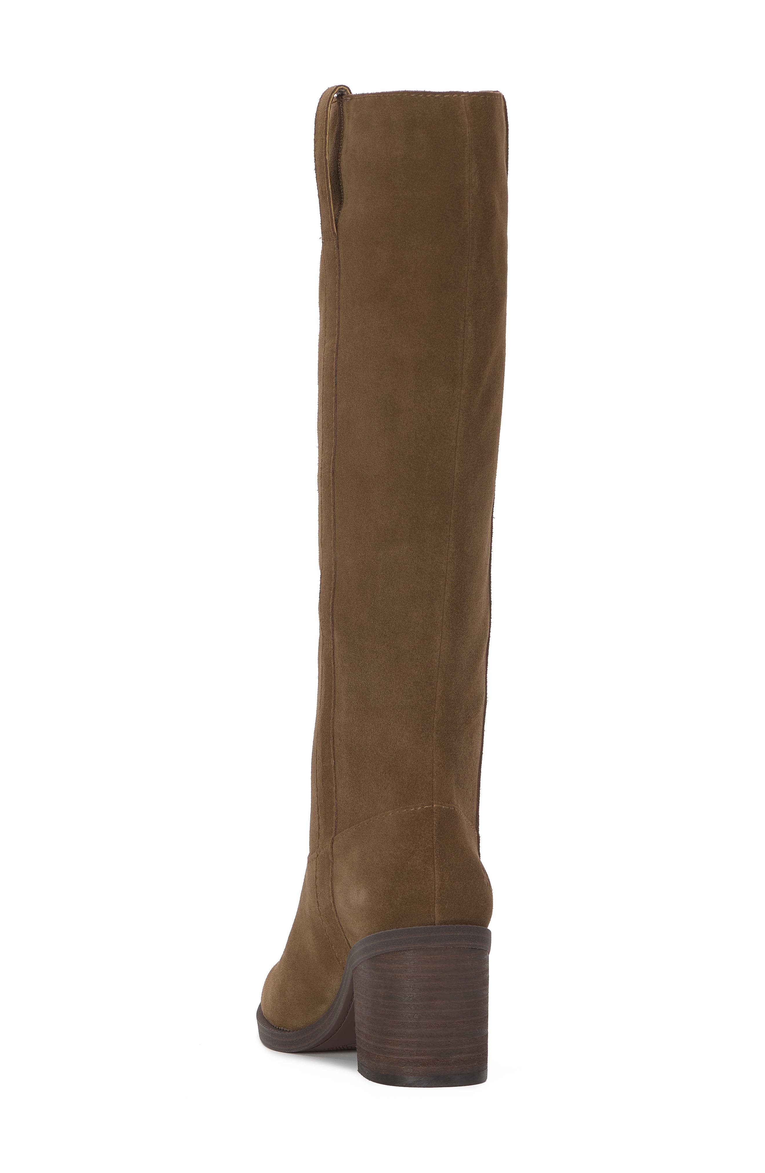 Adana Knee HIgh Boot, Alternate, color, DARK BROWN