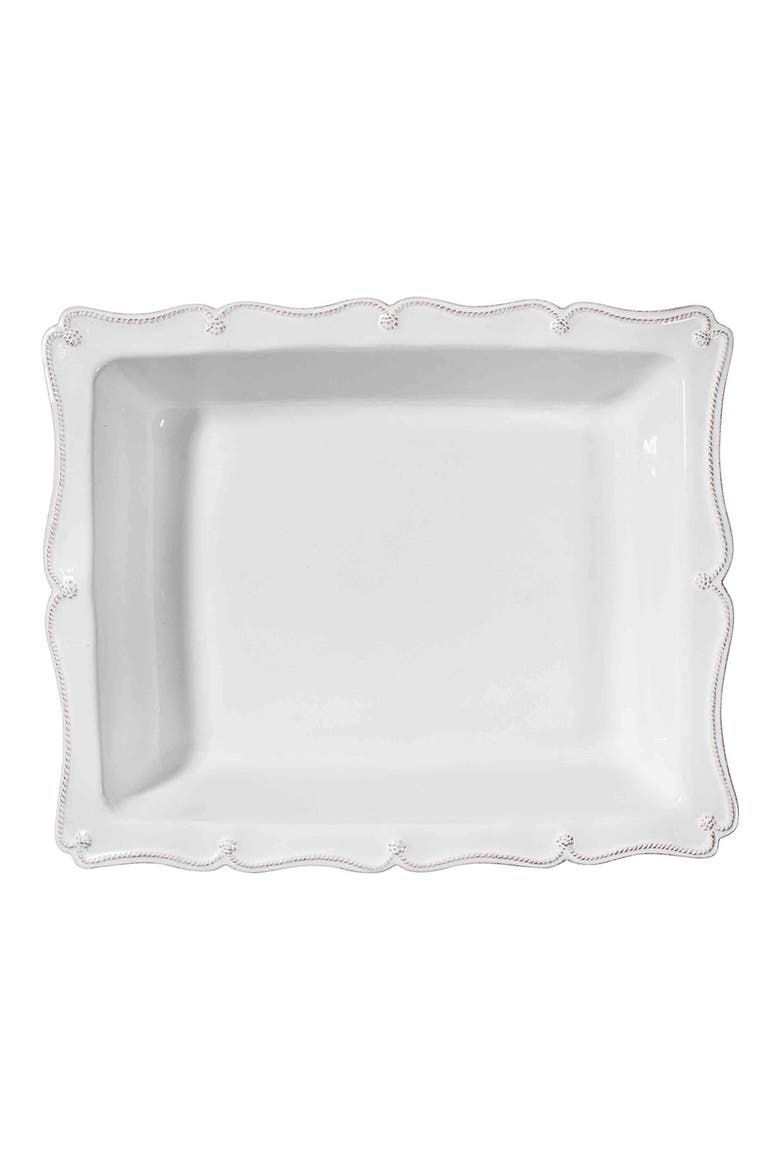 Berry & Thread 17-Inch Rectangular Ceramic Baking Dish, Alternate, color, WHITEWASH