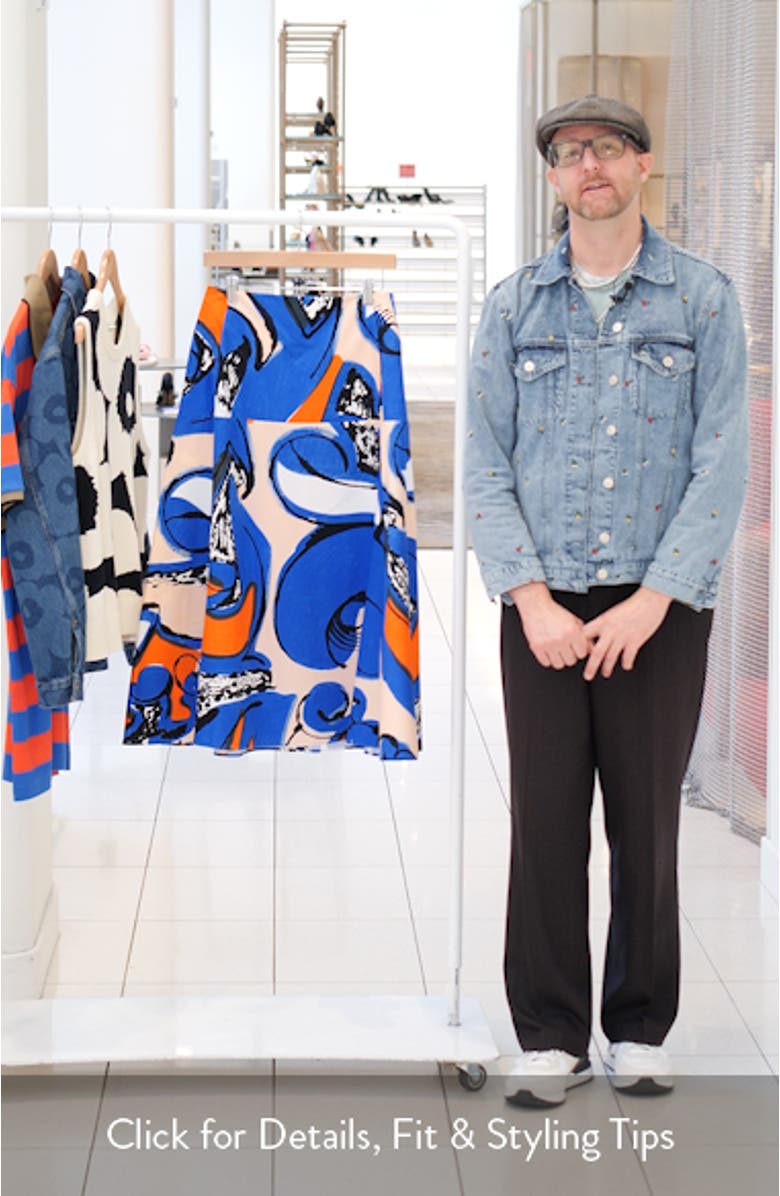 Puutarha Eldfamn Cotton Skirt, sales video thumbnail