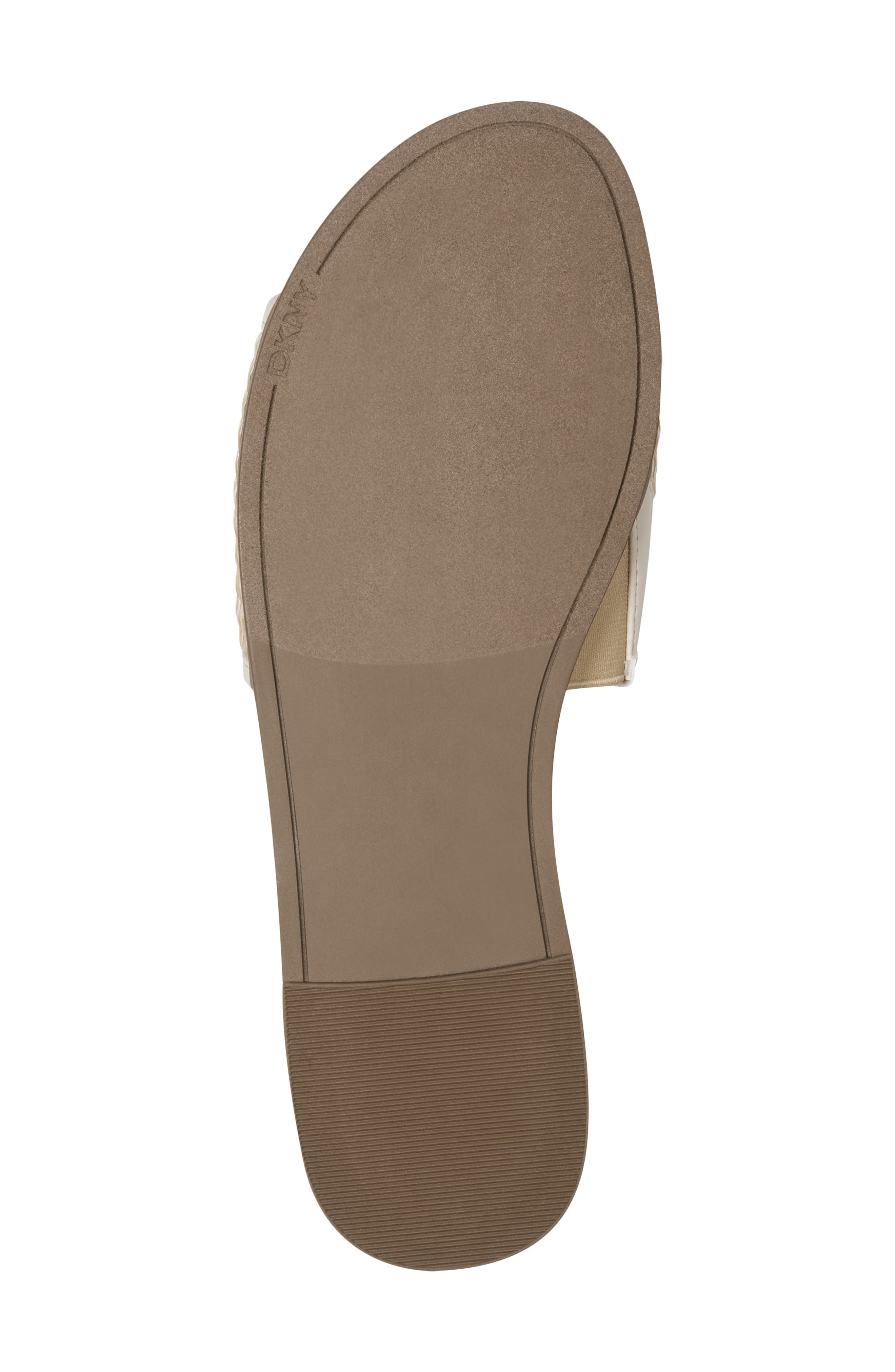 DKNY Winslet Slide Sandal - Wide Width, Alternate, color, Natural