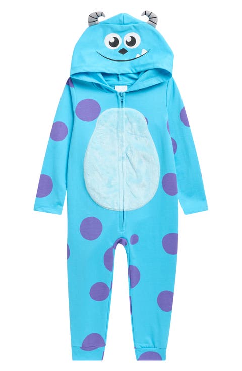 Monsters Inc Hooded Romper (Toddler)