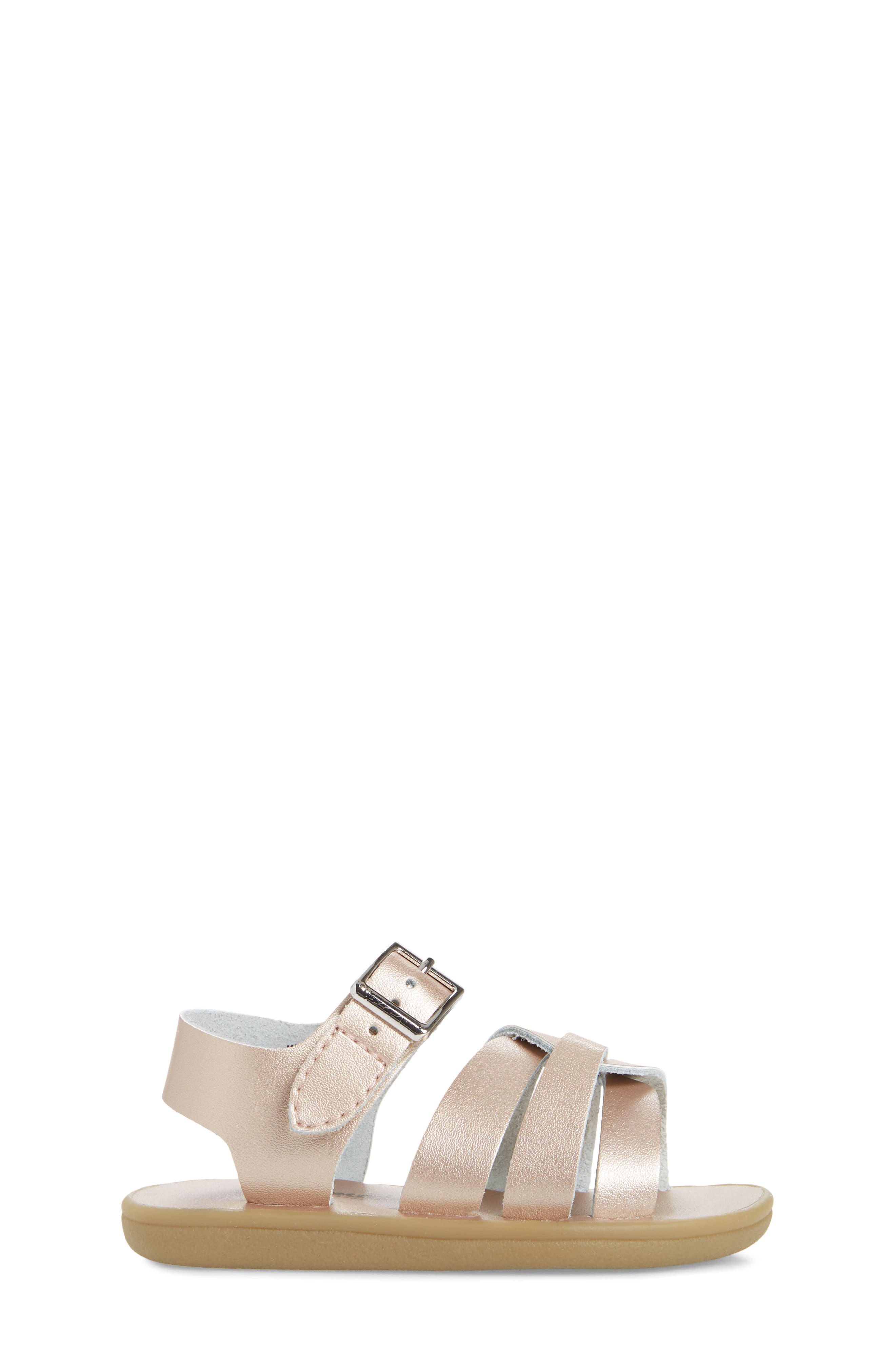 Wave Waterproof Sandal, Alternate, color, ROSE GOLD
