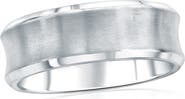 Metallo Men's Dual Finish Ring