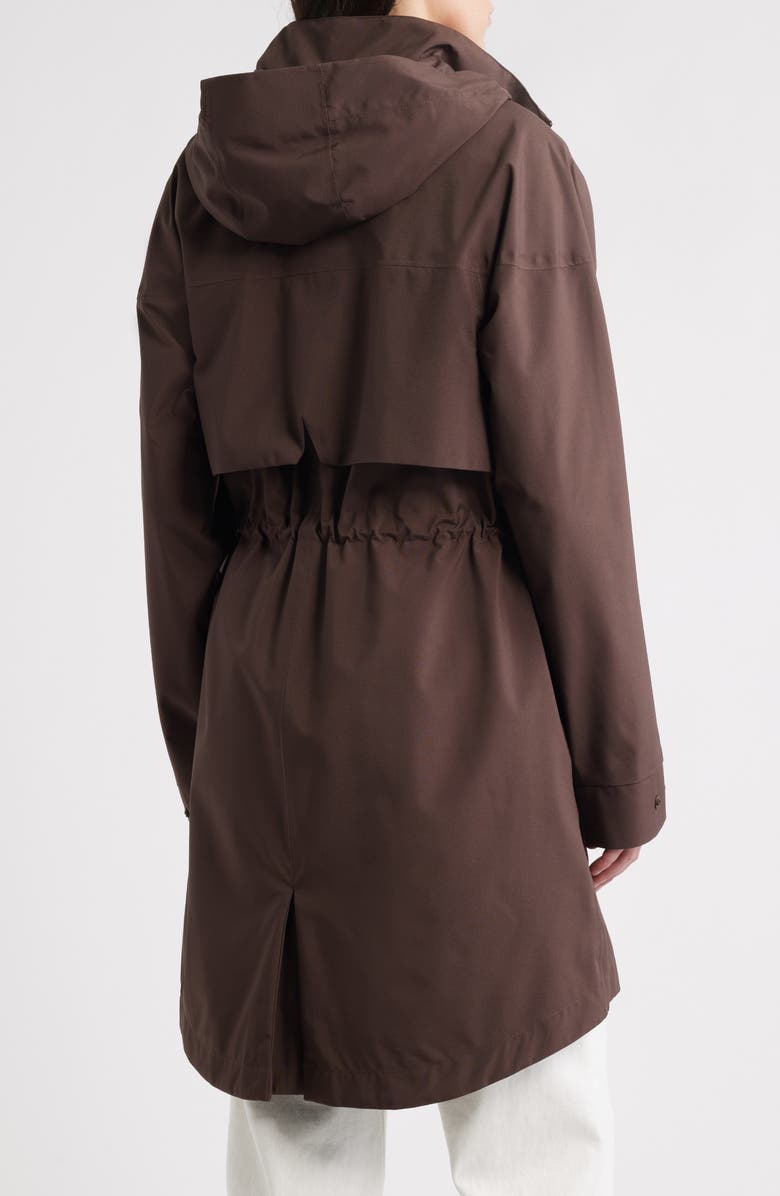 Lole Piper 2.0 Hooded Water Repellent Raincoat, Alternate, color, Java
