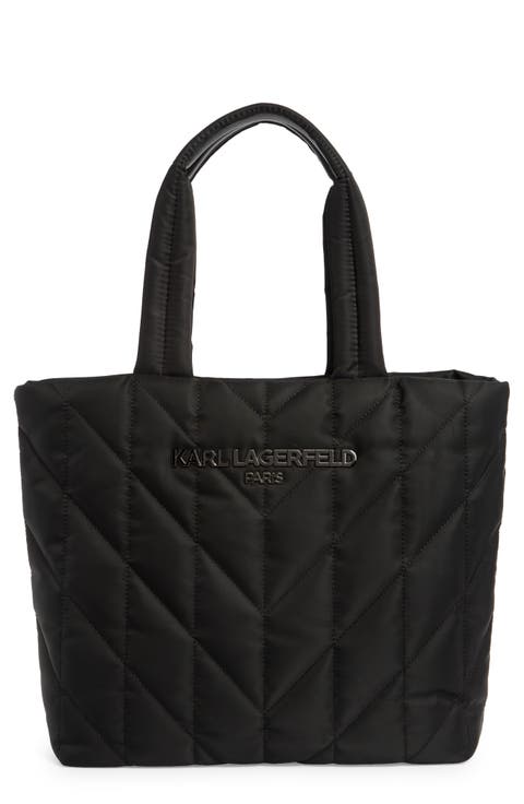 Voyage Quilted Nylon Tote Bag