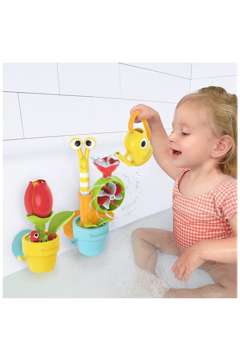 Pour & Grow Pop-Up Garden Bath Toy, Alternate, color, MULTI