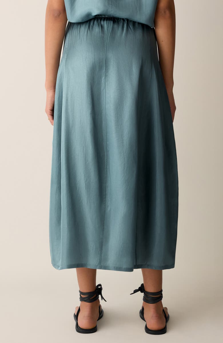 Eileen Fisher Lantern Maxi Skirt, Alternate, color, Nile