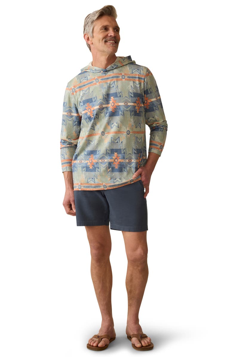 Faherty Doug Good Feather Shorelite UPF Hoodie, Alternate, color,