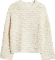 Nordstrom Open Stitch Crewneck Sweater