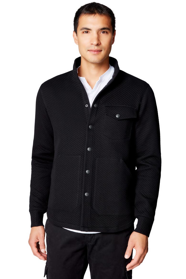 Fuji Shirt Jacket, Alternate, color, BLACK