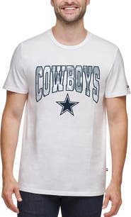 Tommy Hilfiger Men's Tommy Hilfiger White Dallas Cowboys Embroidered Patch T-Shirt