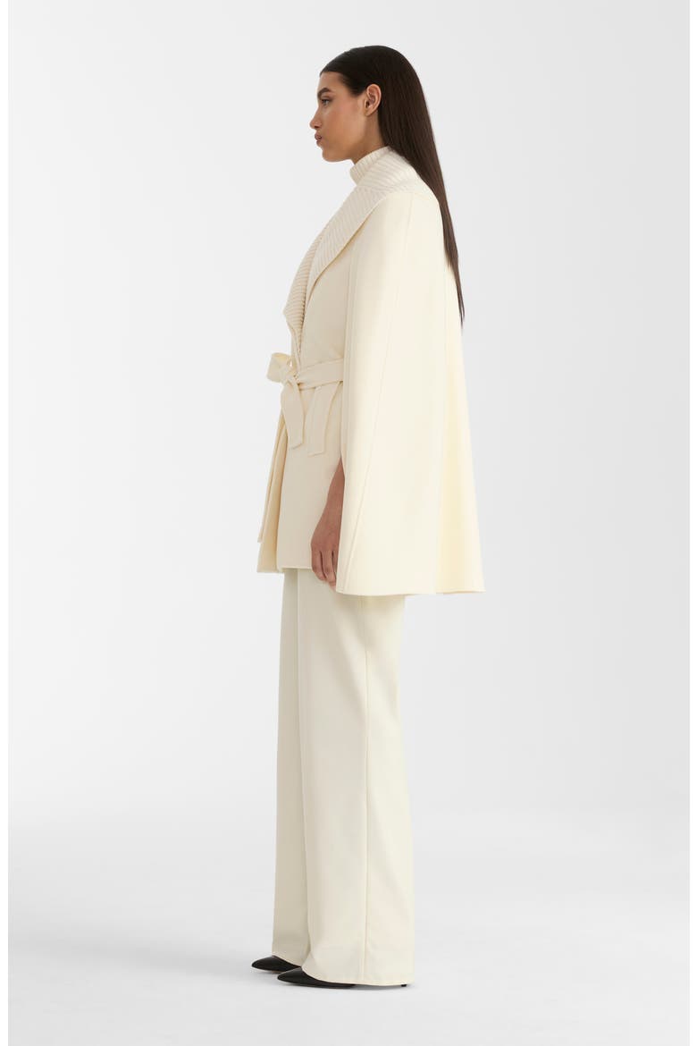 Susie Wool Cape, Alternate, color, CREAM