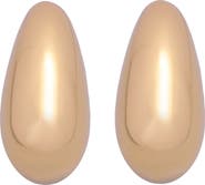 Reiss Calla Curve Scoop Earrings