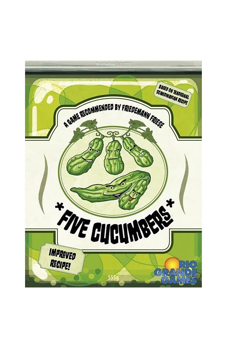 Rio Grande Games Rio Grand Games Five Cucumbers Trick Taking Card Game, Ages 14+, Alternate, color, 