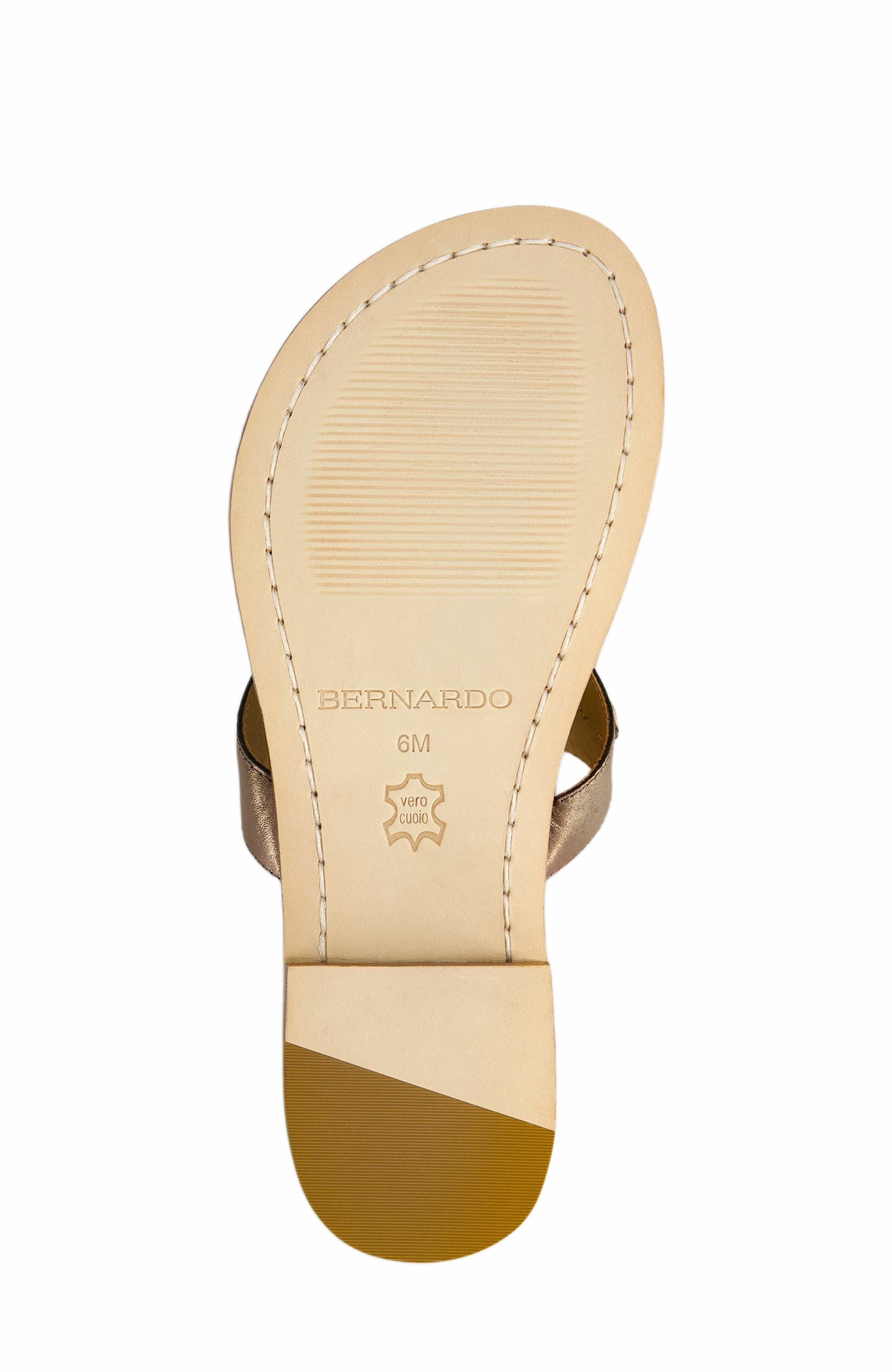 Bernardo Footwear Taormina Thong Sandal, Alternate, color, 