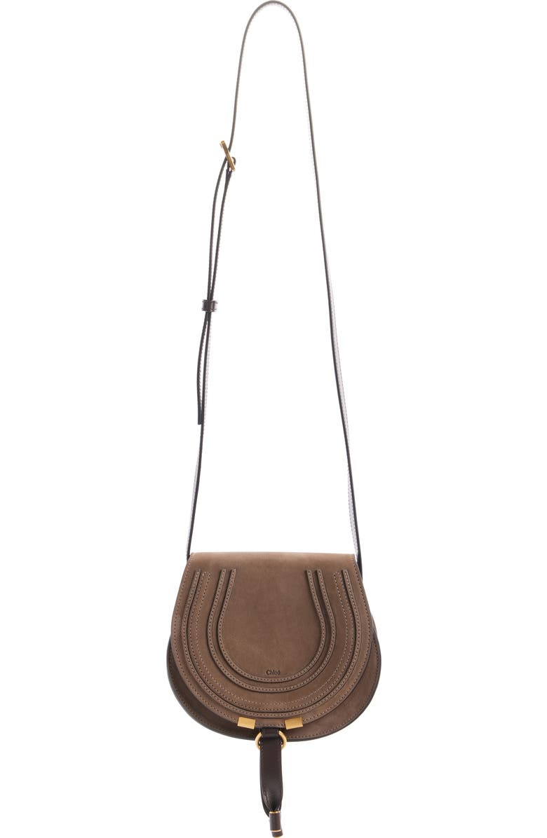 Chloé Small Marcie Leather Crossbody Bag, Alternate, color,