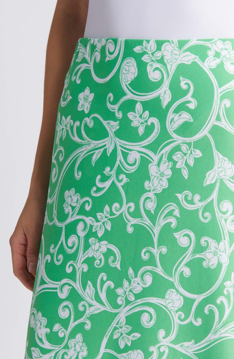 Vince Camuto Floral Print Maxi Skirt, Alternate, color, 