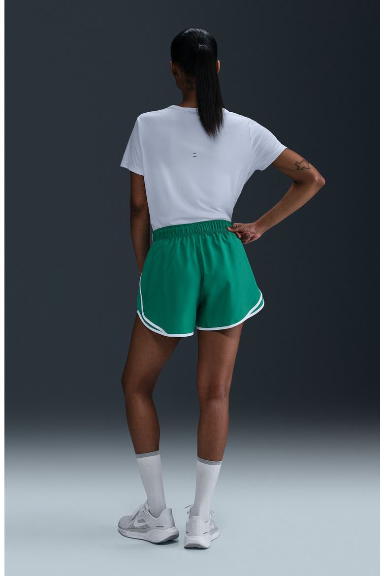 Tempo Dri-FIT Short Sleeve Running Top, Alternate, color, WHITE/ REFLECTIVE SILV