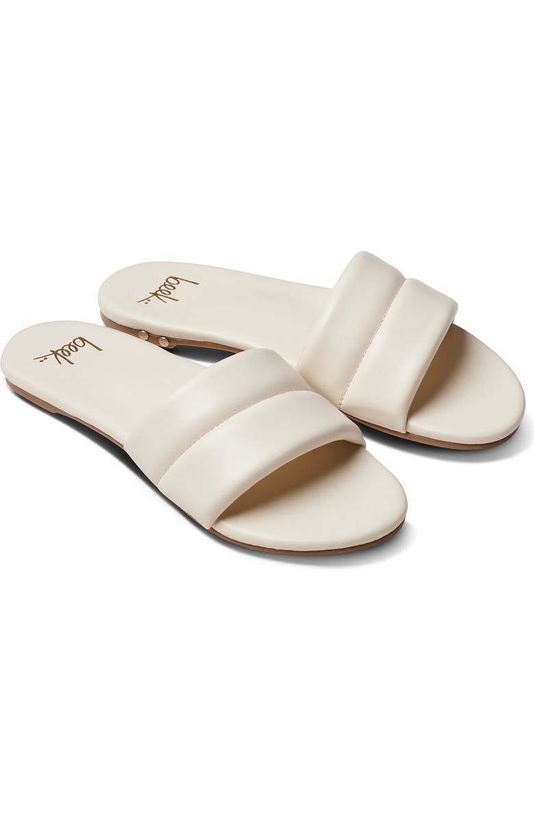 Beek Sugarbird Slide Sandal, Main, color, Eggshell