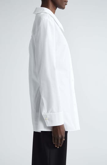 Jacquemus La Chemise Pablo Asymmetric Button-Up Shirt