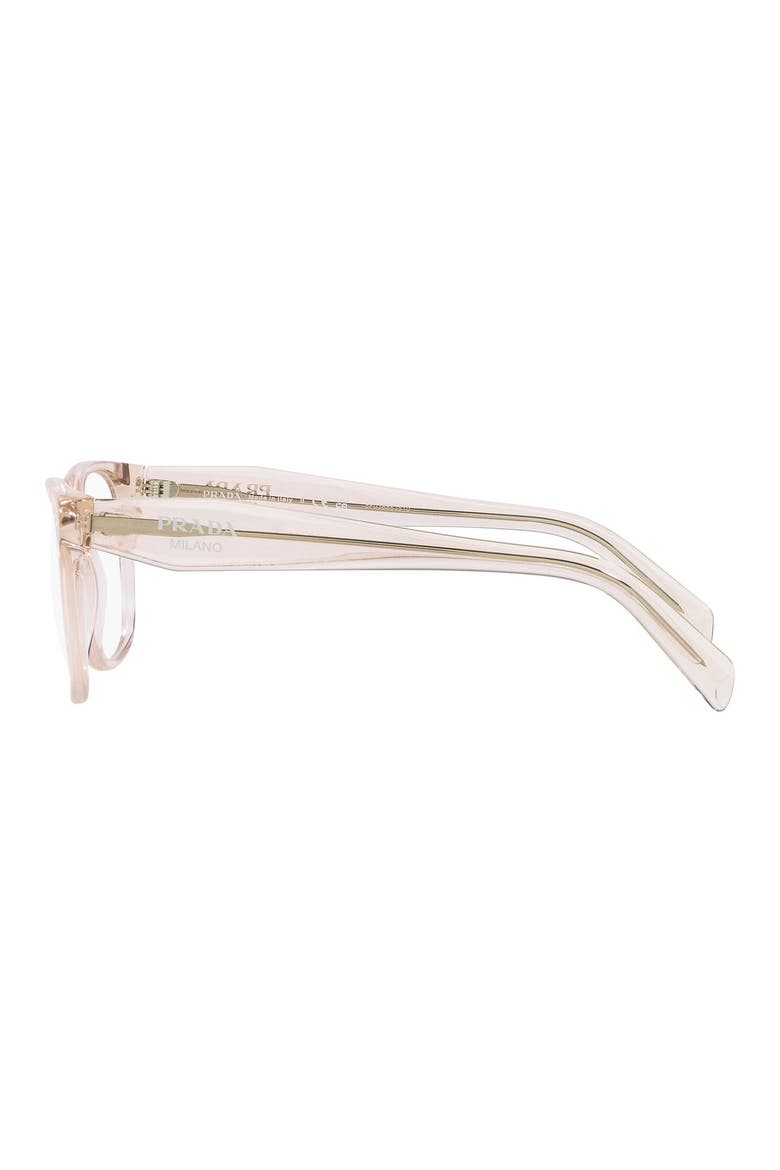 54mm Rectangular Optical Glasses, Alternate, color, CRYSTAL
