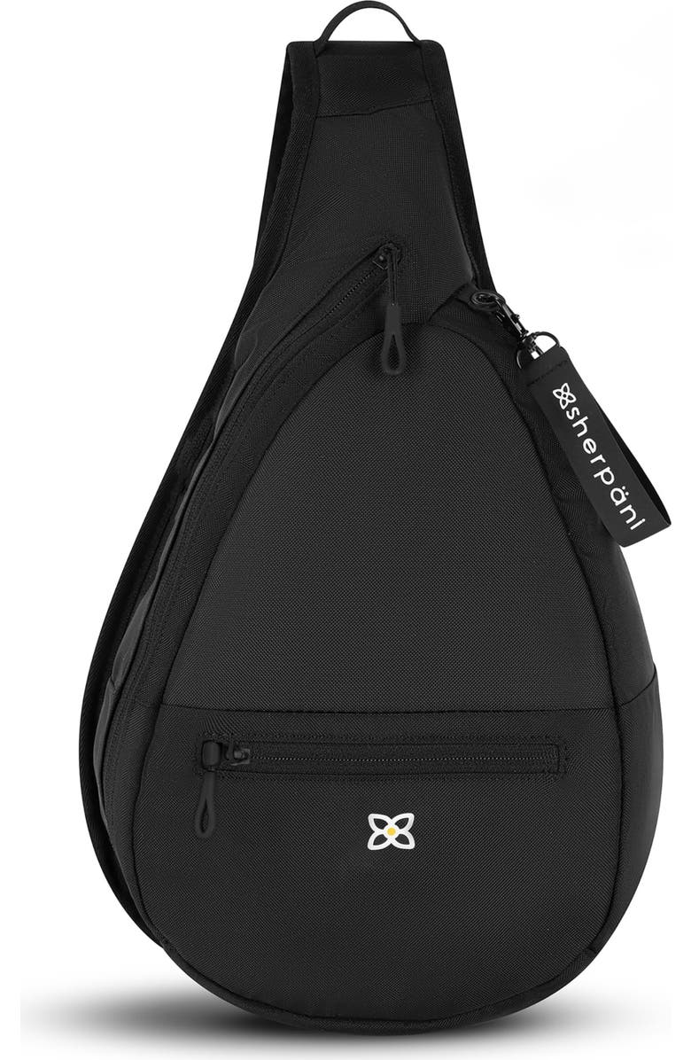 Sherpani Esprit Anti Theft RFID Protection Sling Bag, Fits 10'' Tablet, Wasabi Stone, Main, color, Raven