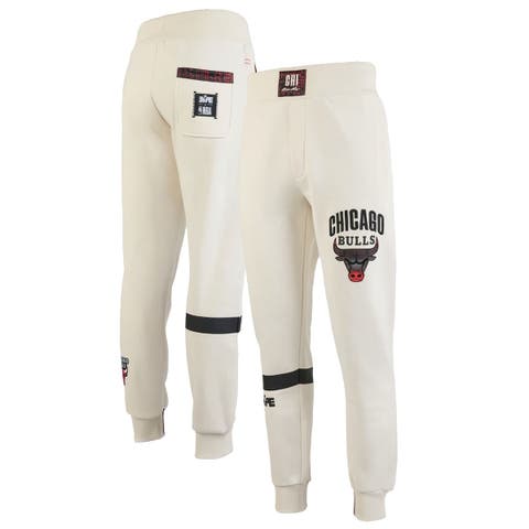Men's NBA x Two Hype  Cream Chicago Bulls Culture & Hoops Collection Premium Jogger Pants
