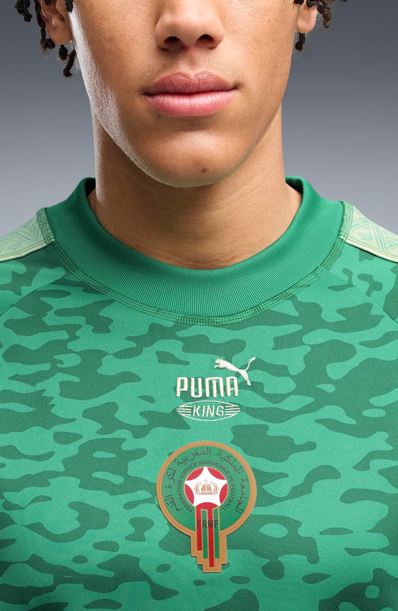 PUMA x Morocco x Salehe Bembury King Jersey, Alternate, color, Jade Frost