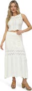 Belle & Bloom Harvest Haze Crochet Maxi Skirt