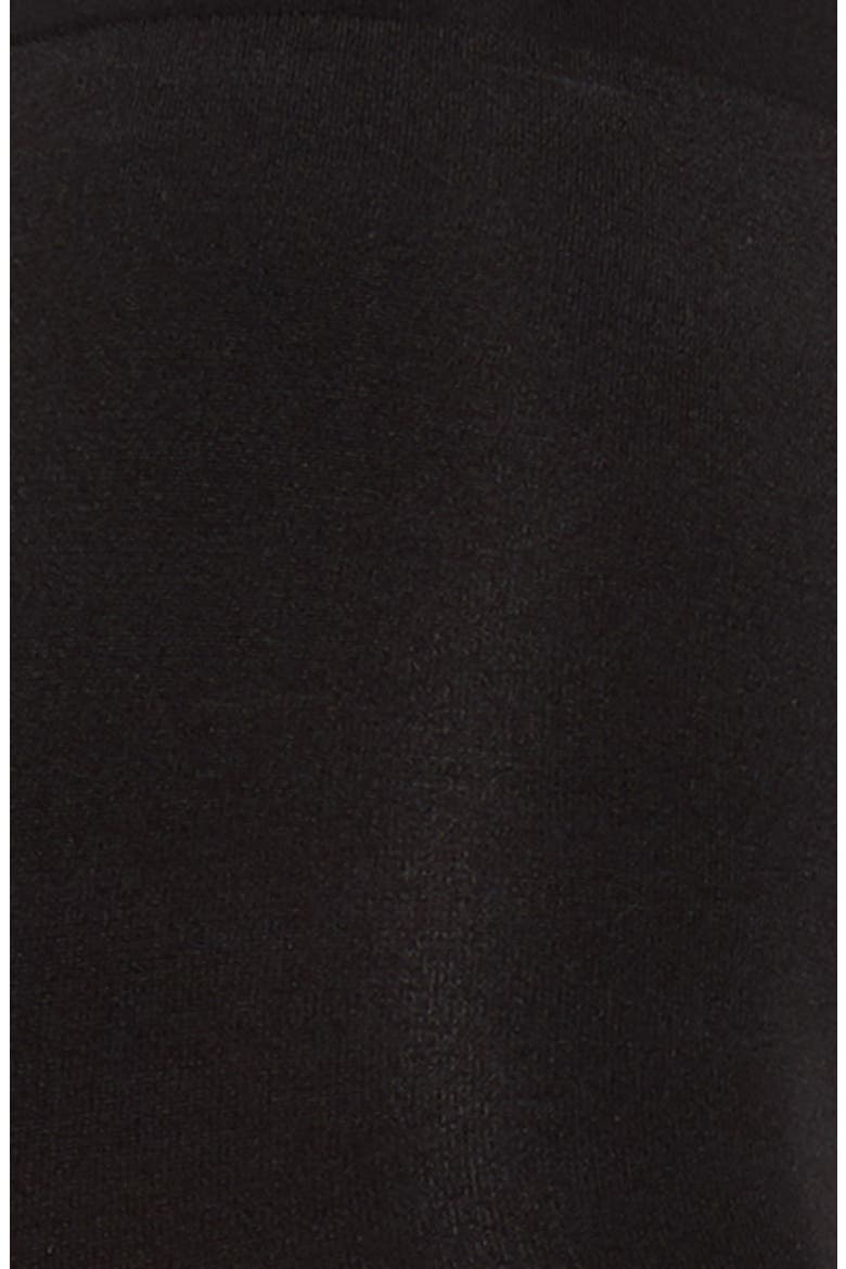 Perfectly Opaque Tights, Alternate, color, BLACK