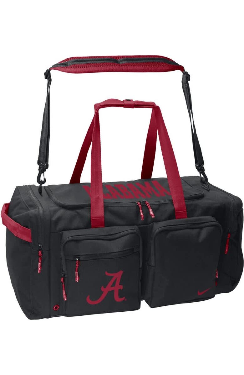 Nike Alabama Crimson Tide Utility Power Duffel Bag, Main, color,