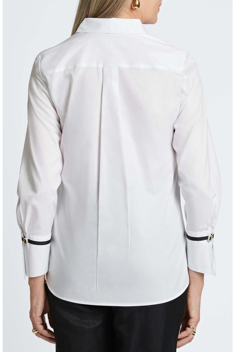 Iris Button-Up Shirt, Alternate, color, WHITE