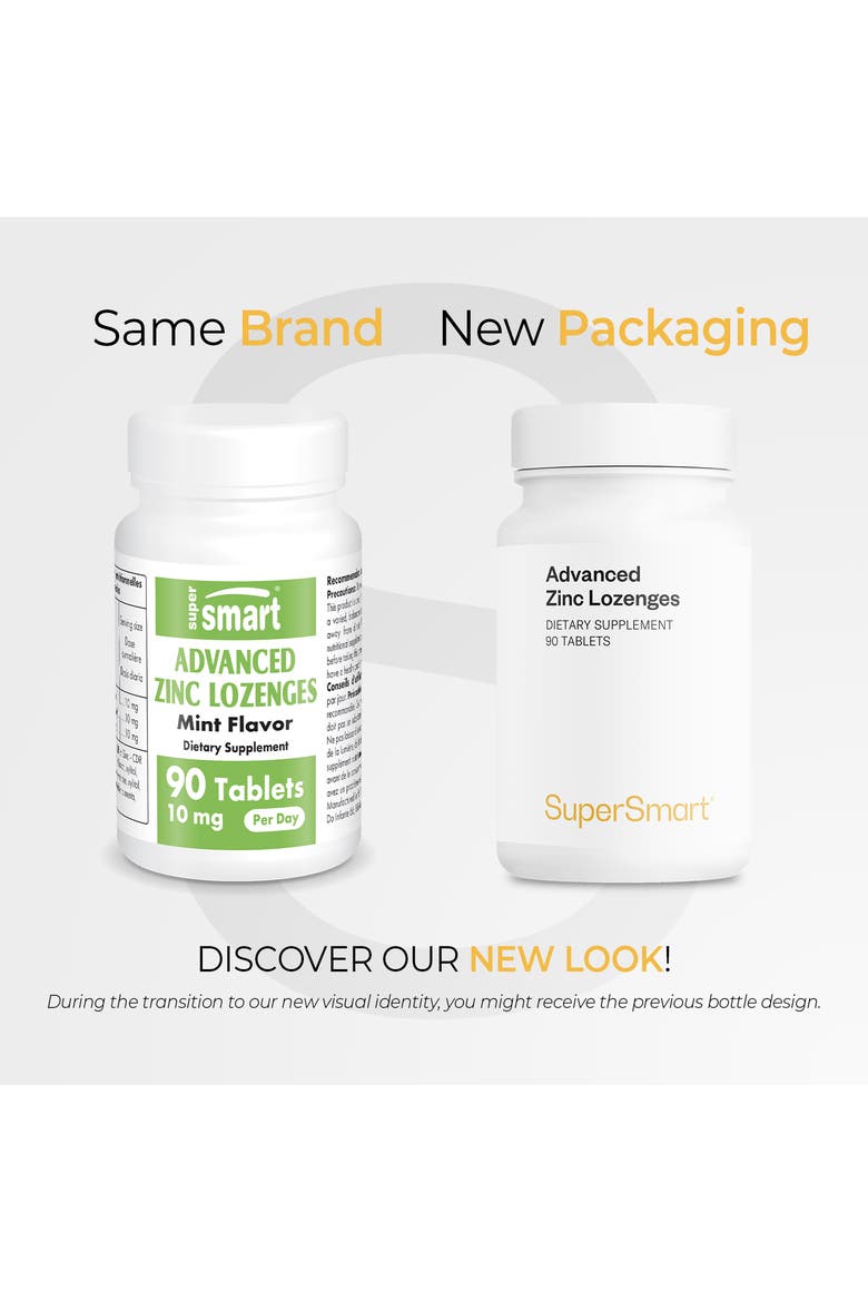 Advanced Zinc Lozenges 10mg, Alternate, color, None