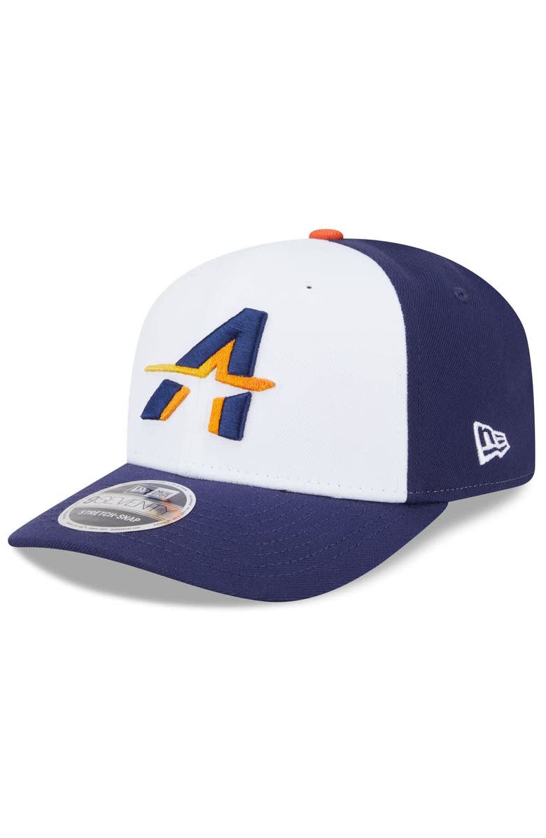 New Era Men's New Era White/Navy Houston Astros 2025 City Connect 9SEVENTY Adjustable Hat, Main, color, White