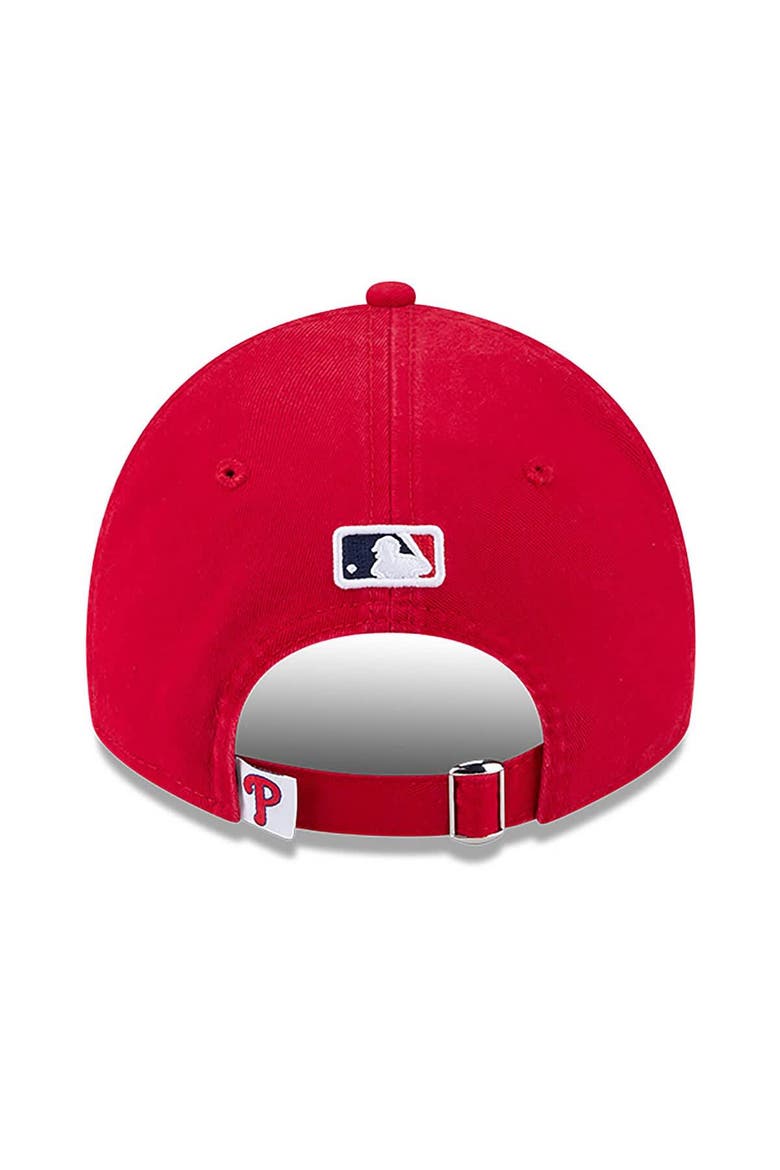 Youth New Era Red Philadelphia Phillies 2026 Jackie Robinson Day 9TWENTY Adjustable Hat, Alternate, color, Red