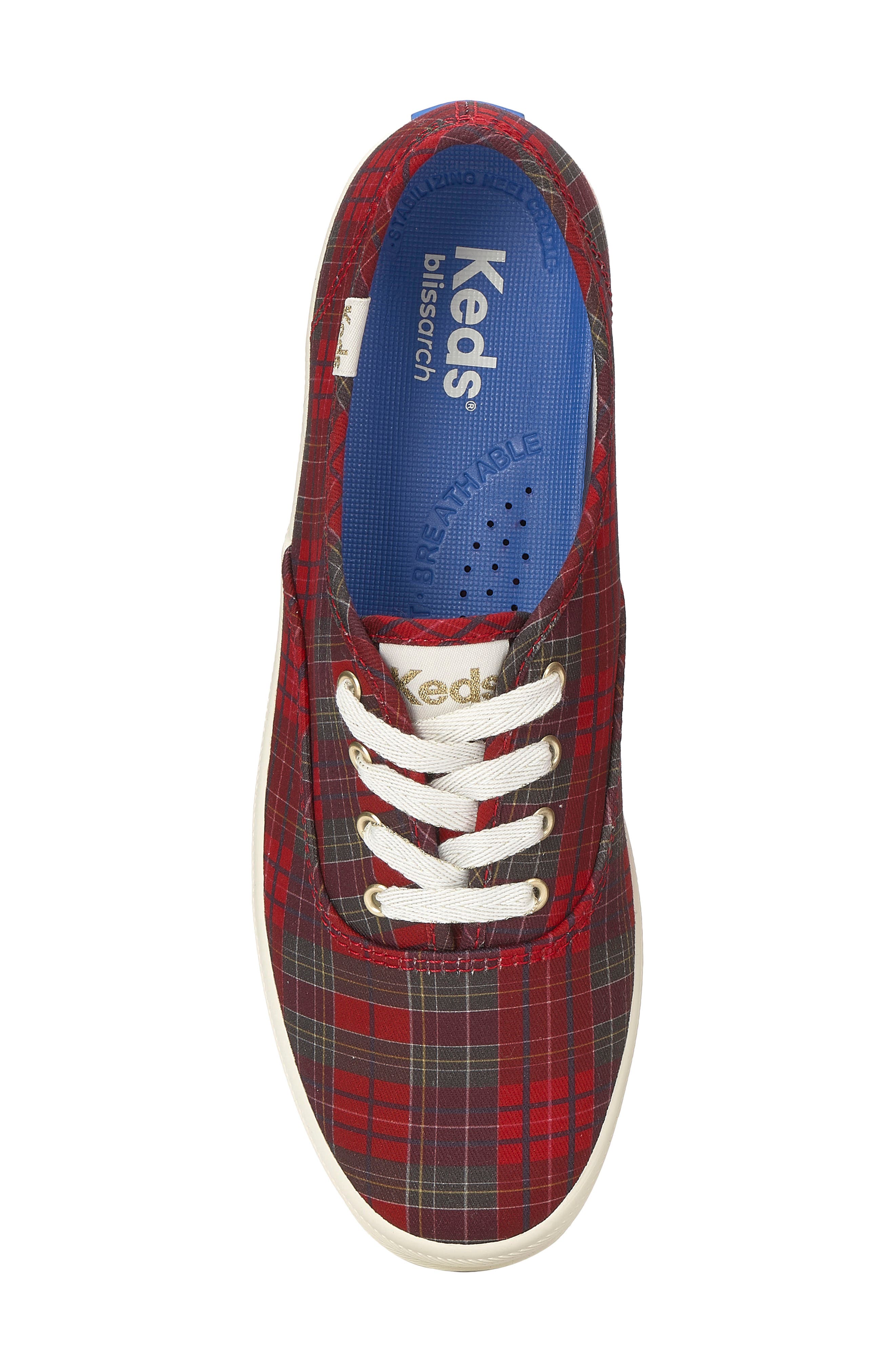 Champion Sneaker, Alternate, color, RED/ MULTI