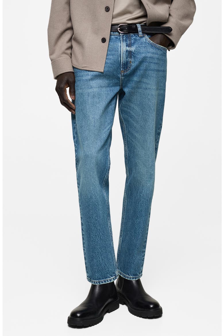 Ben Tapered Jeans, Main, color, MEDIUM BLUE