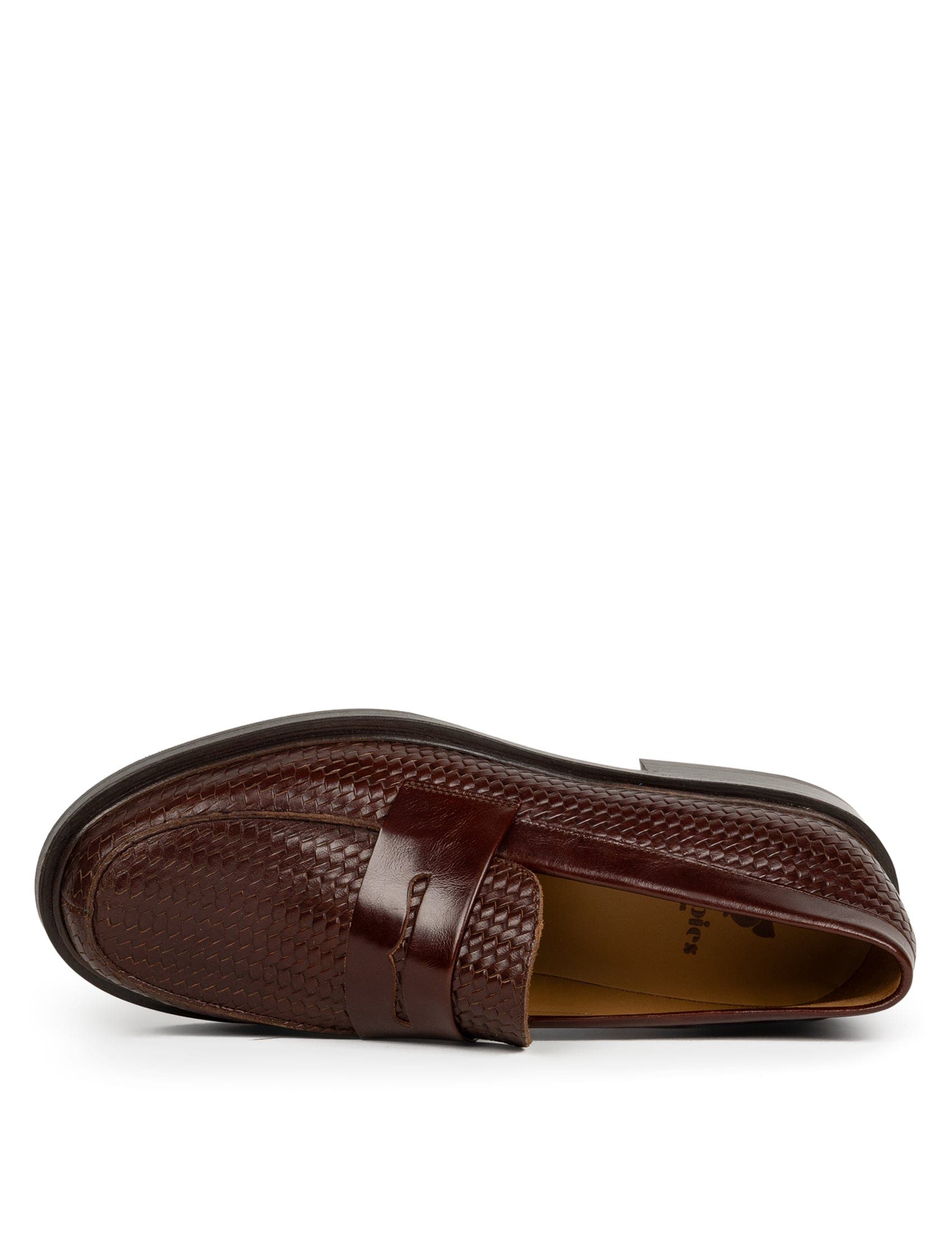 Flint Loafers, Alternate, color, Brownie