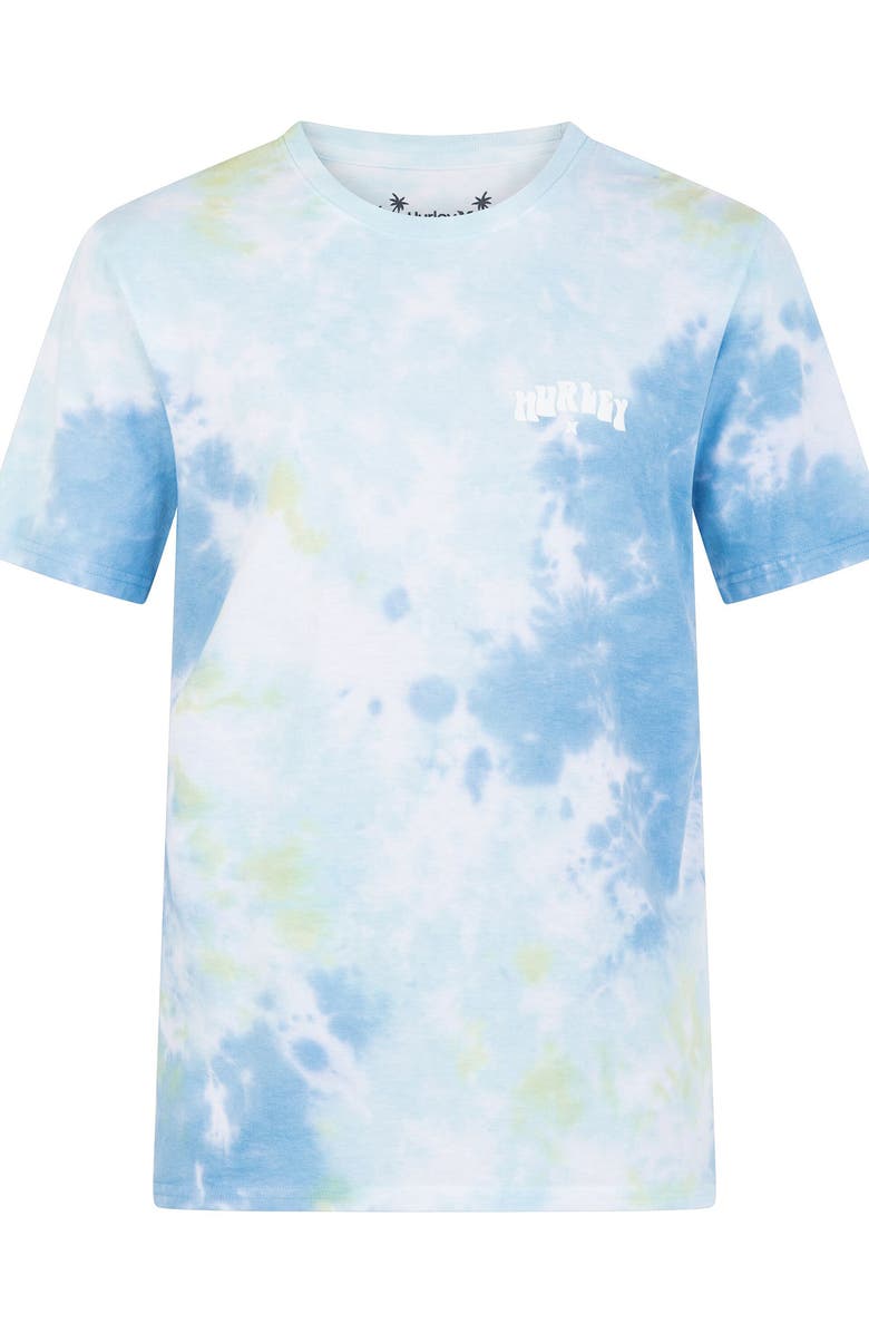 Hurley Tie Dye Groove Graphic Print T-Shirt, Main, color,