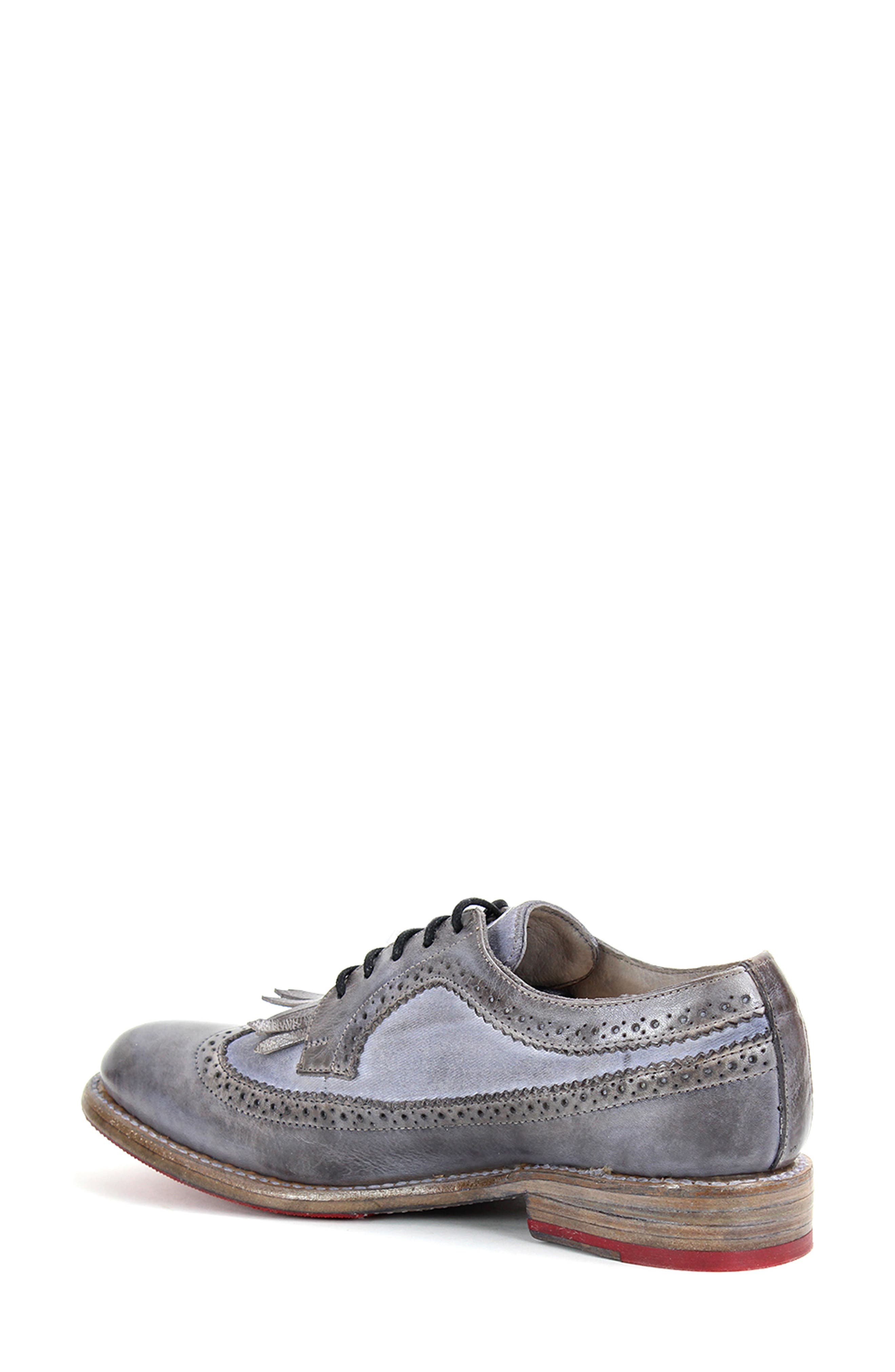 'Lita' Oxford, Alternate, color, ALKALINE MM DD