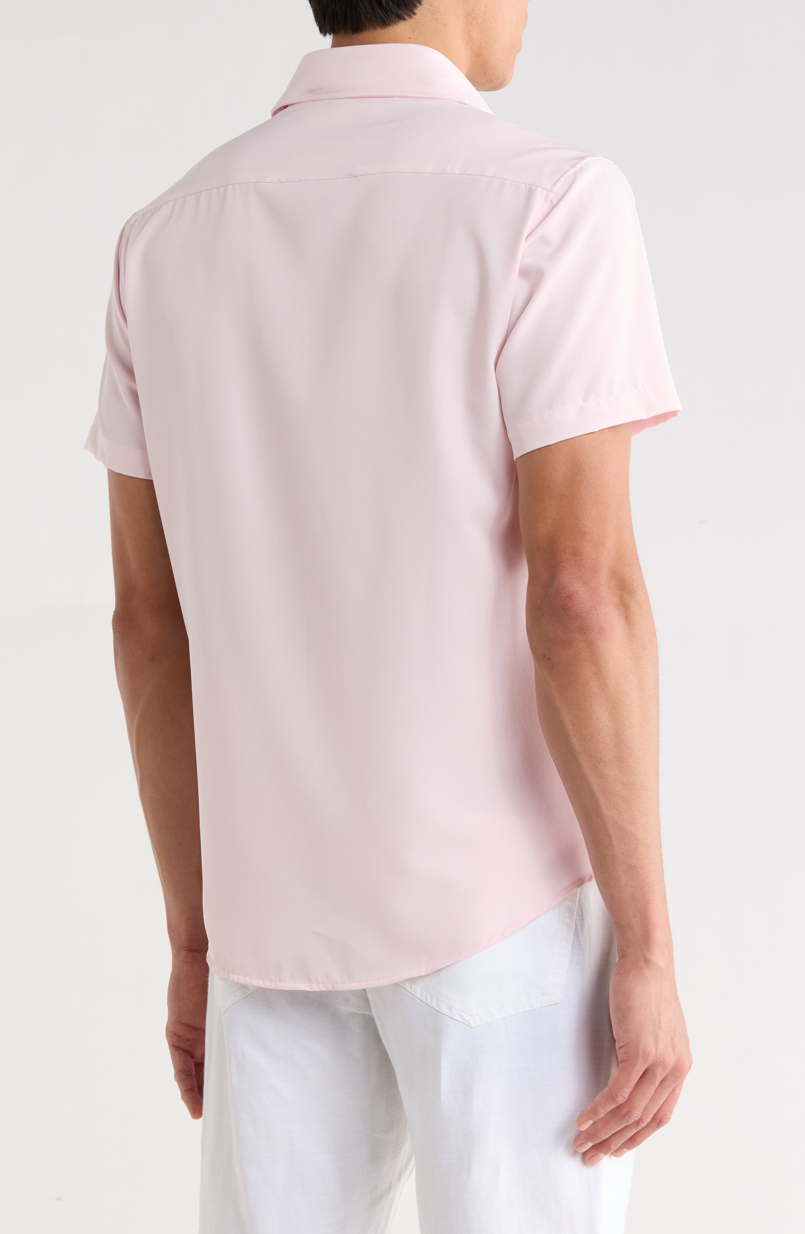 Solid Stretch Tech Shirt - image 2