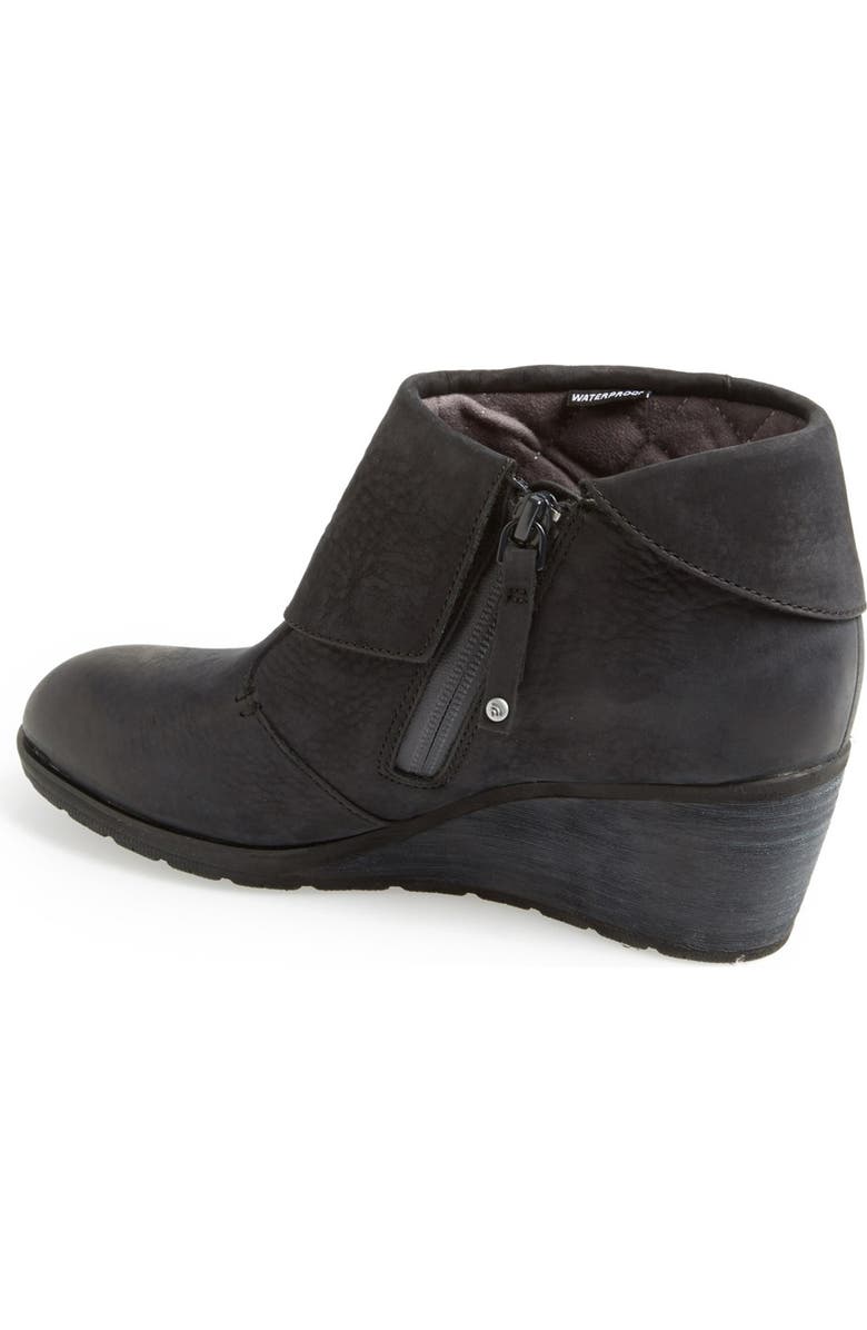 The North Face 'Bridgeton' Waterproof Wedge Bootie, Alternate, color,