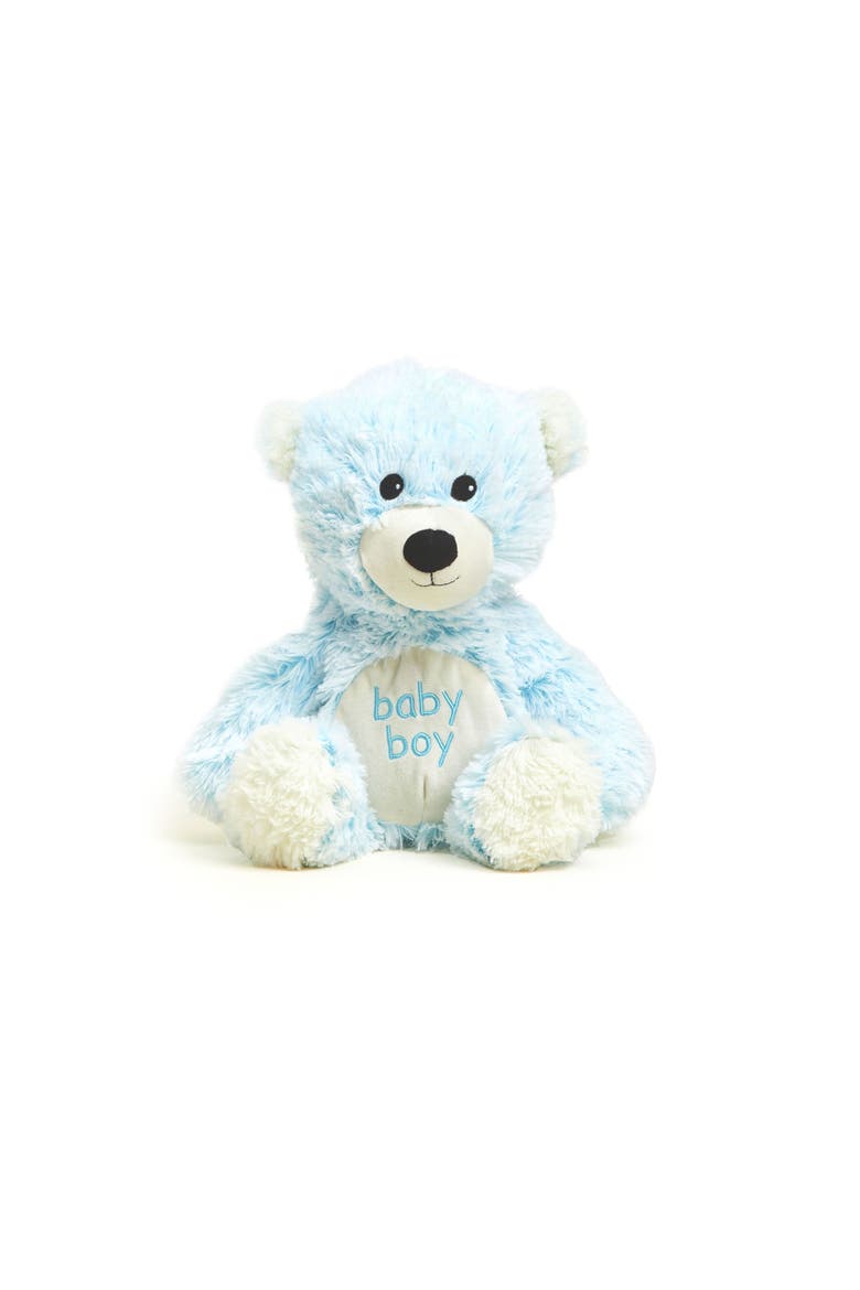 Plush Toy Baby Boy Bear, Alternate, color, Natural