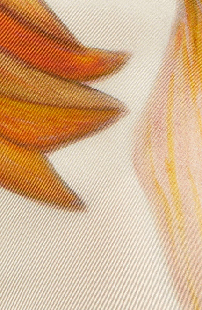 Ulla Johnson Gaea Botanical Silk Midi Dress, Alternate, color, Inner Nature