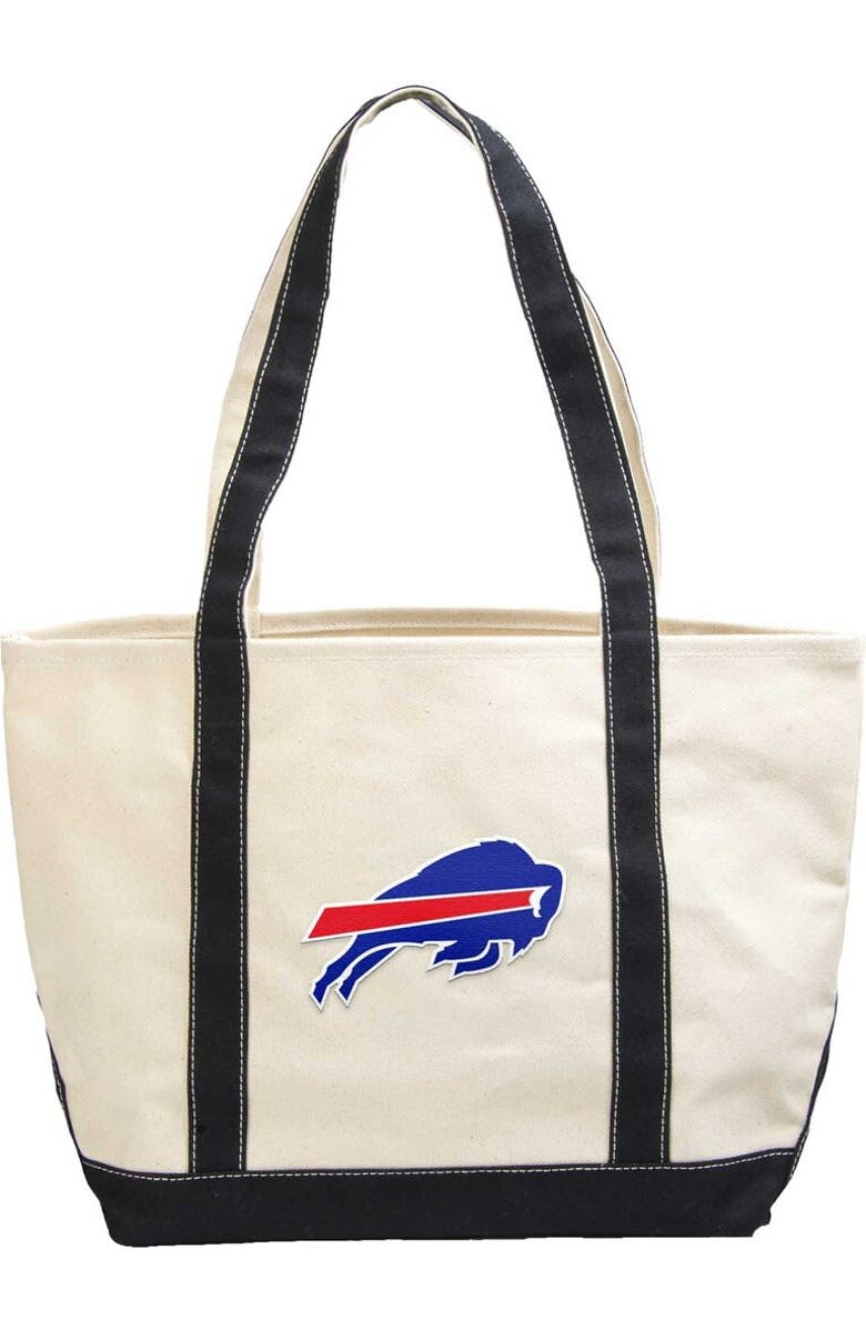 LOGO BRANDS Buffalo Bills Canvas Tote Bag, Main, color,