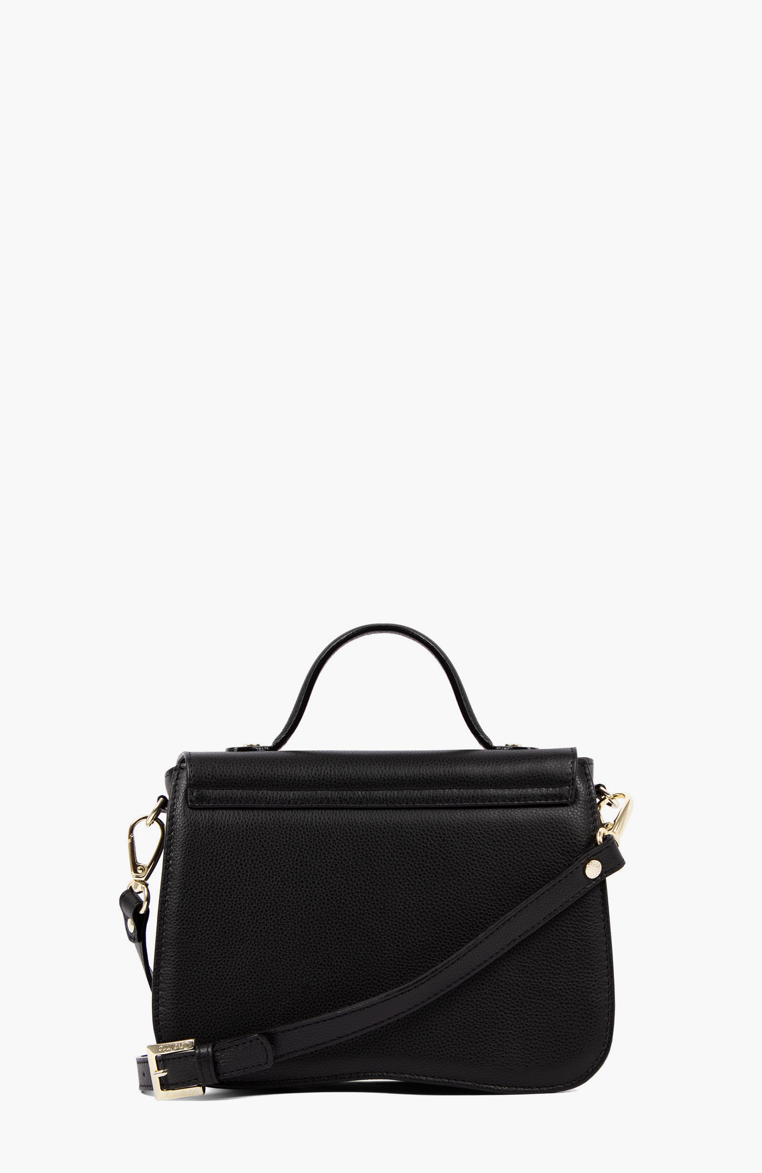 Muse 600 Pebbled Leather Handbag, Alternate, color, Black