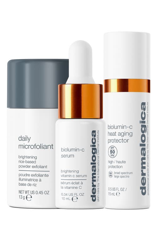 Dermalogica ® Warmth Of The Winter Sun Set $87 Value In Transparent