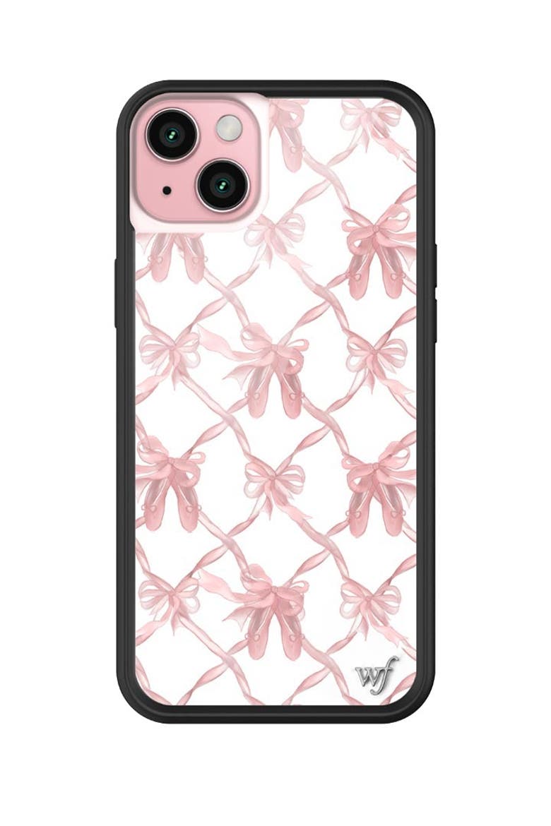 On Pointe iPhone Case, Main, color, Pink