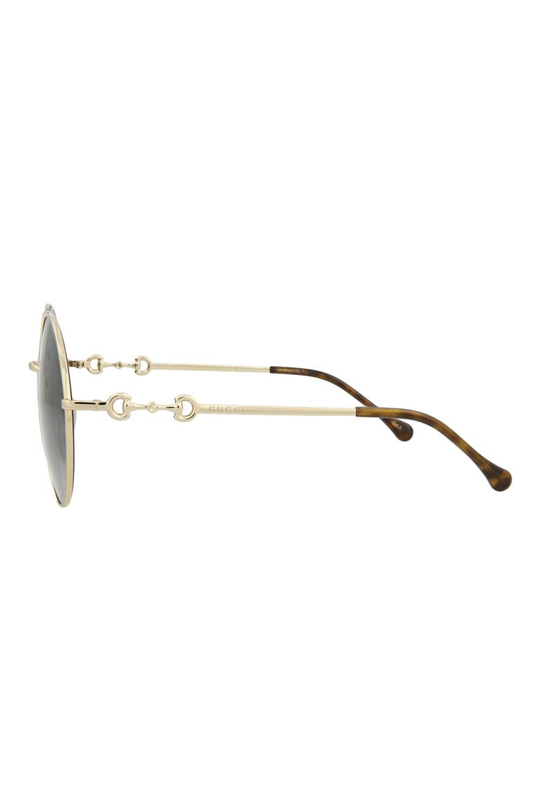 59mm Oversize Sunglasses, Alternate, color, GOLD GOLD GREY