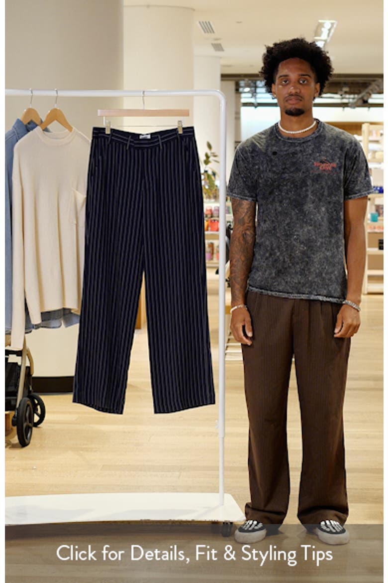 Elliott Pinstripe Pants video